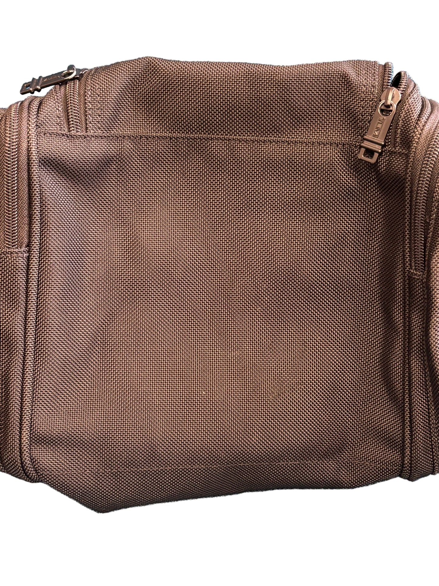 Tumi Black Travel Bag Pre-Loved `8.5 x 11 Inches - Zipped Satchel
