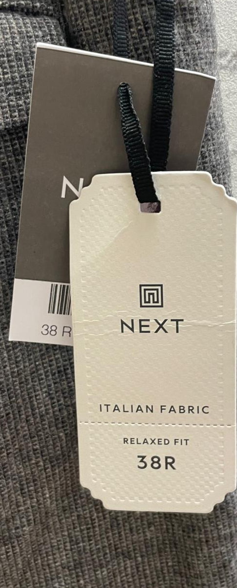 Next Italian Fabric trousers relaxed fit - 38R BNWT