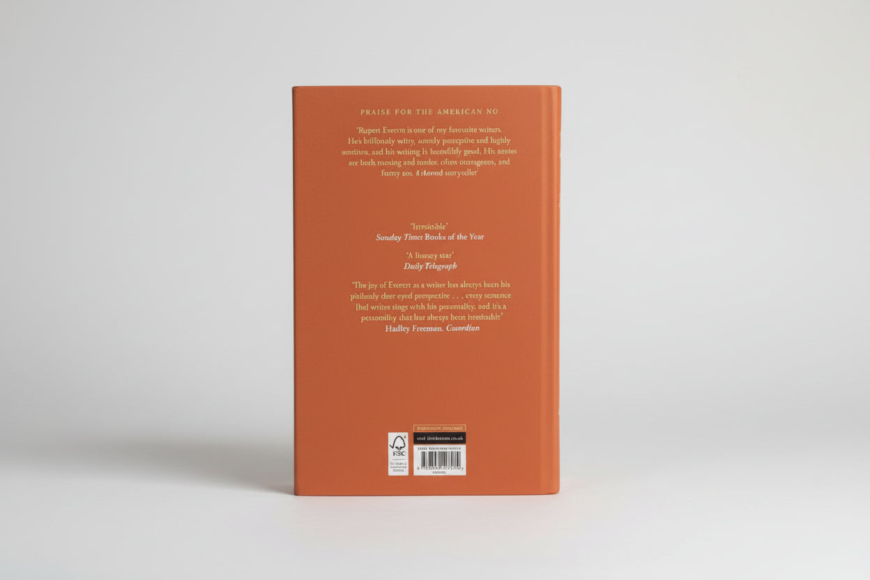 The American No: Short Stories Rupert Everett (2024, HC) SIGNED 1st UK Printing