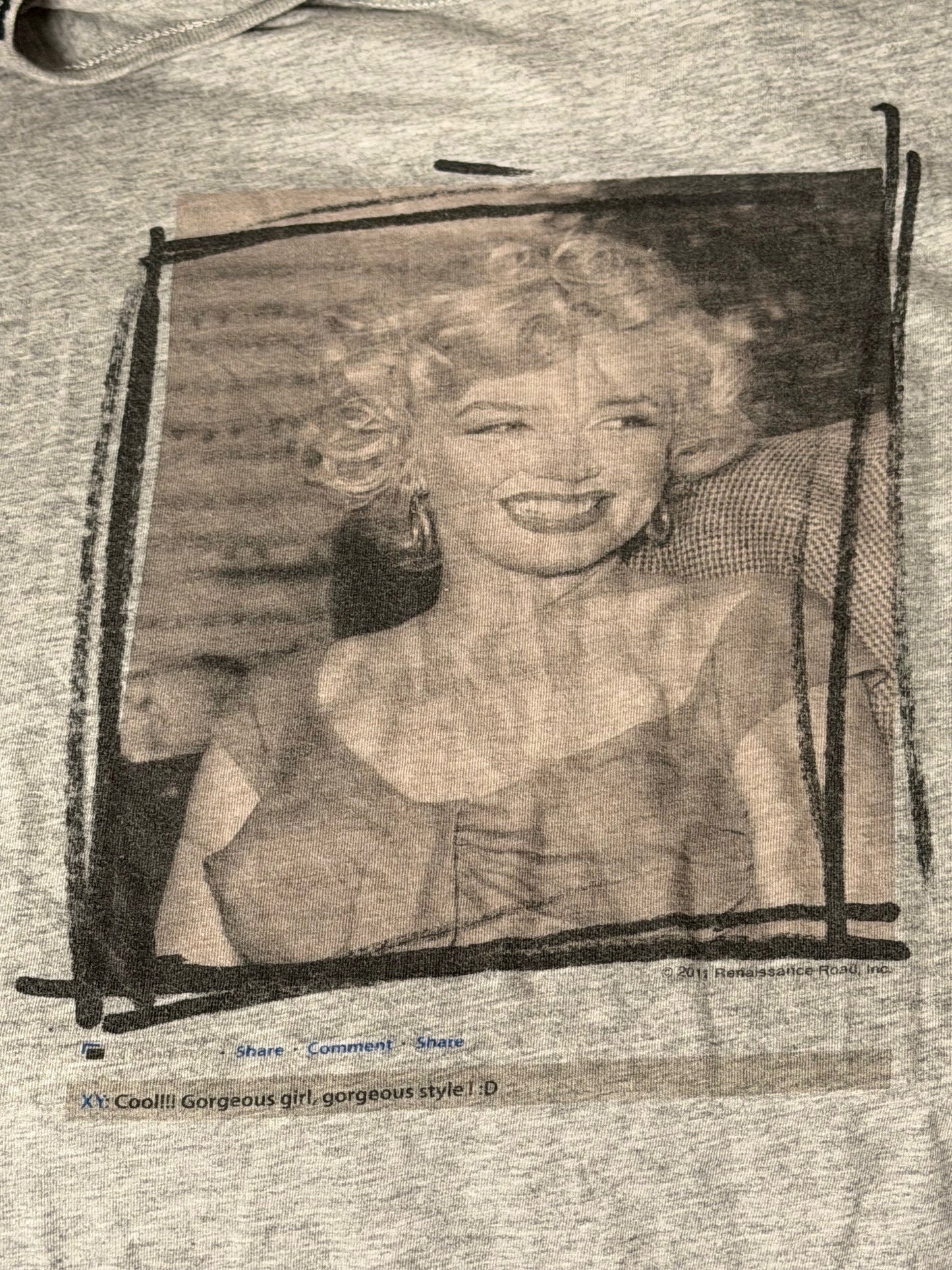 Dolce & Gabbana Marilyn Monroe Graphic T-Shirt - 2011 Collection - EU 42