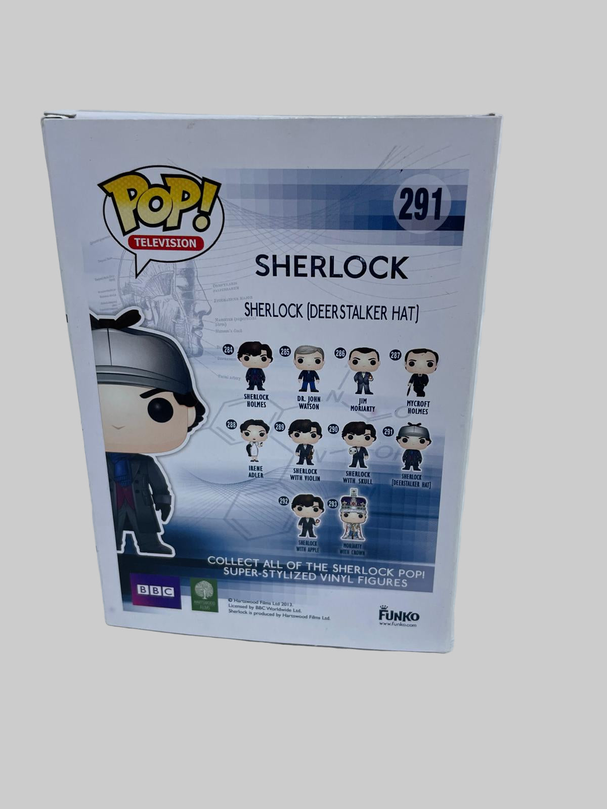 Funko Pop vinyl Figure Sherlock Deerstalker Hat Underground Exclusive #291