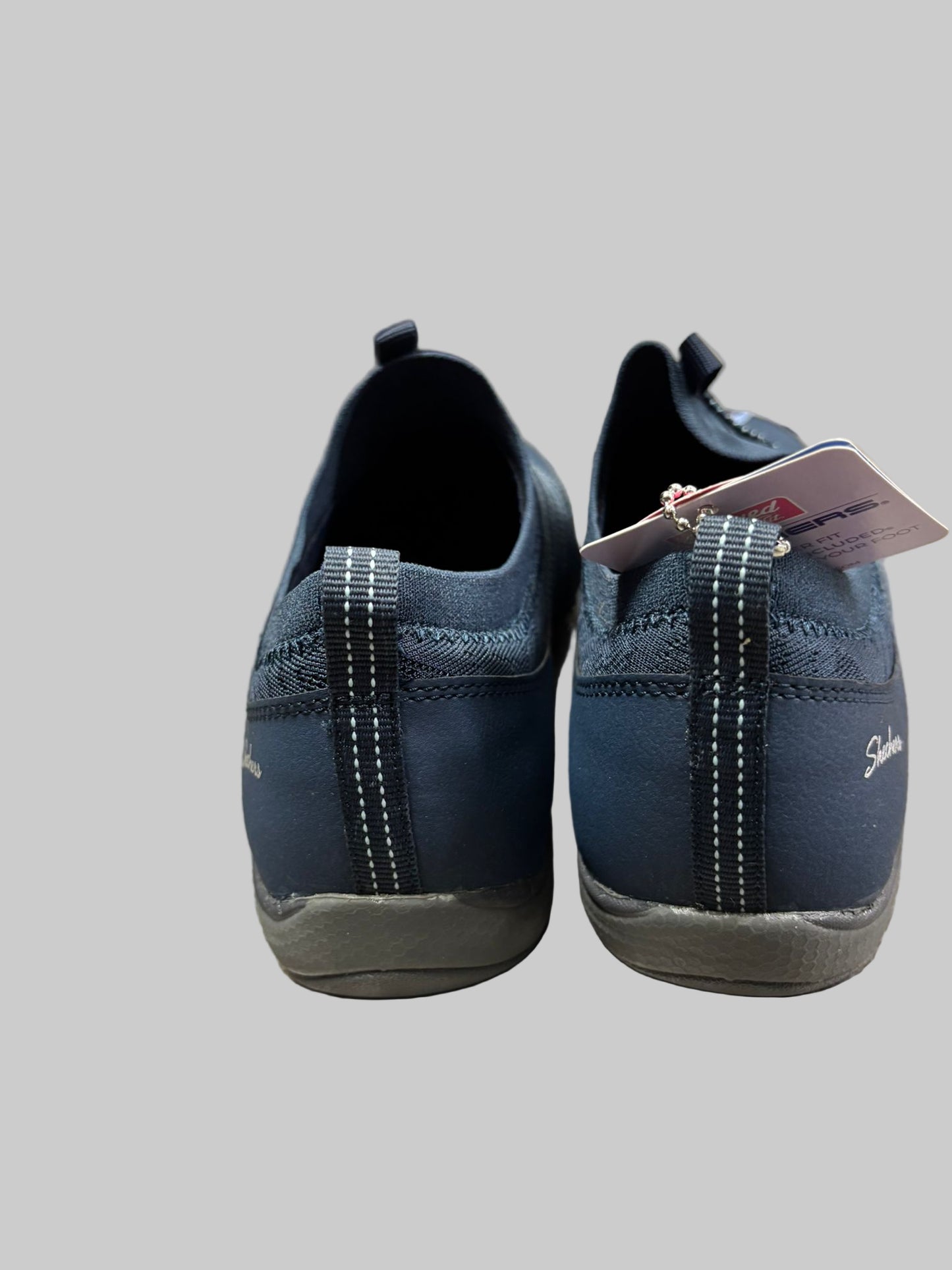 Navy Blue Skechers Slip Ons UK size 7 BNWT