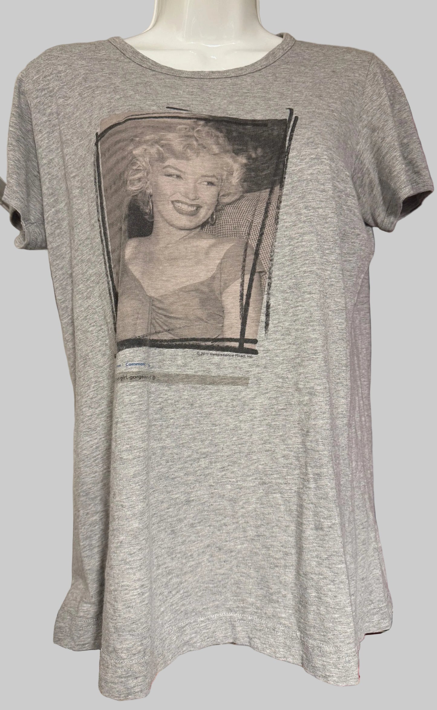 Dolce & Gabbana Marilyn Monroe Graphic T-Shirt - 2011 Collection - EU 42