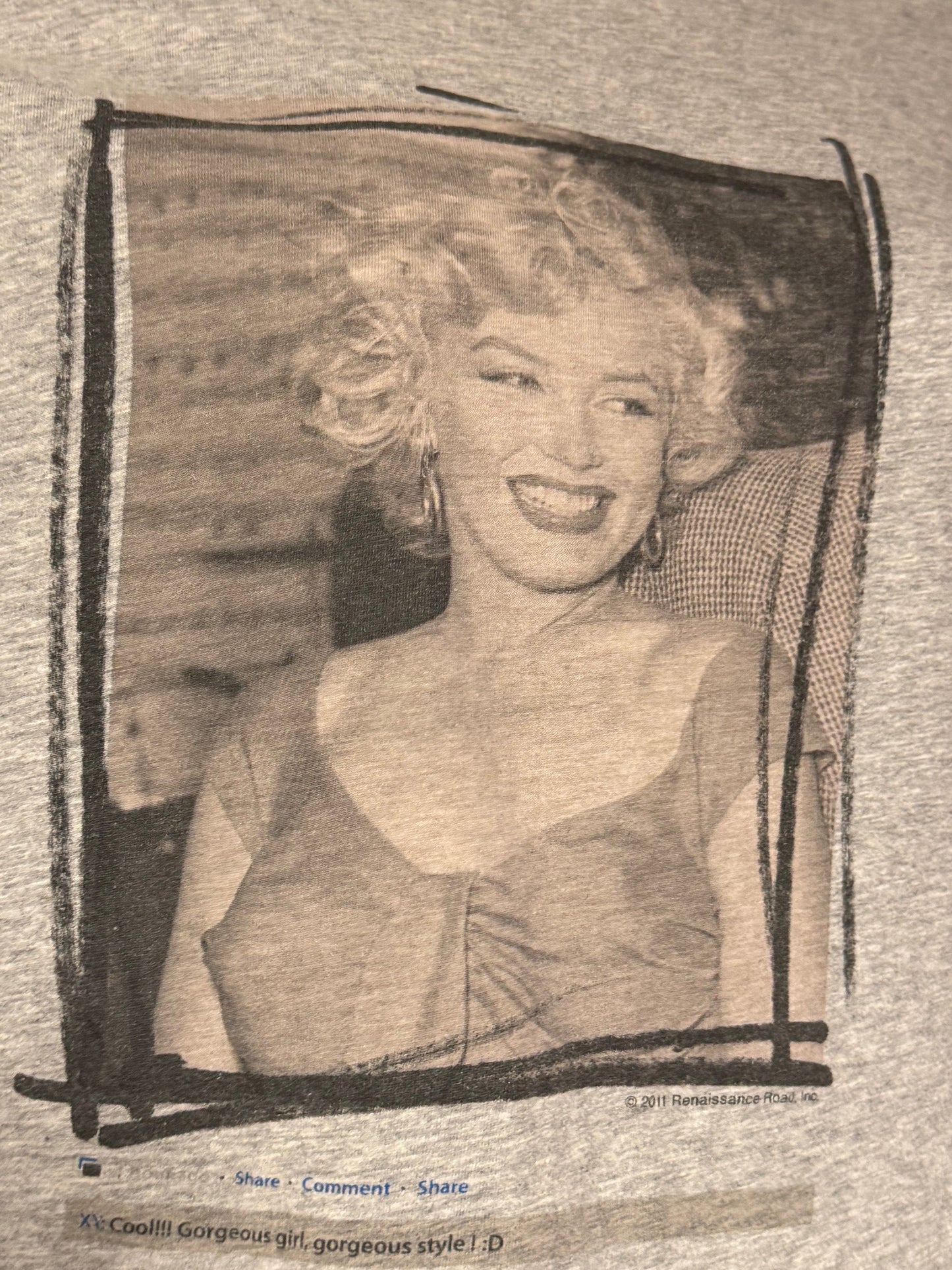 Dolce & Gabbana Marilyn Monroe Graphic T-Shirt - 2011 Collection - EU 42