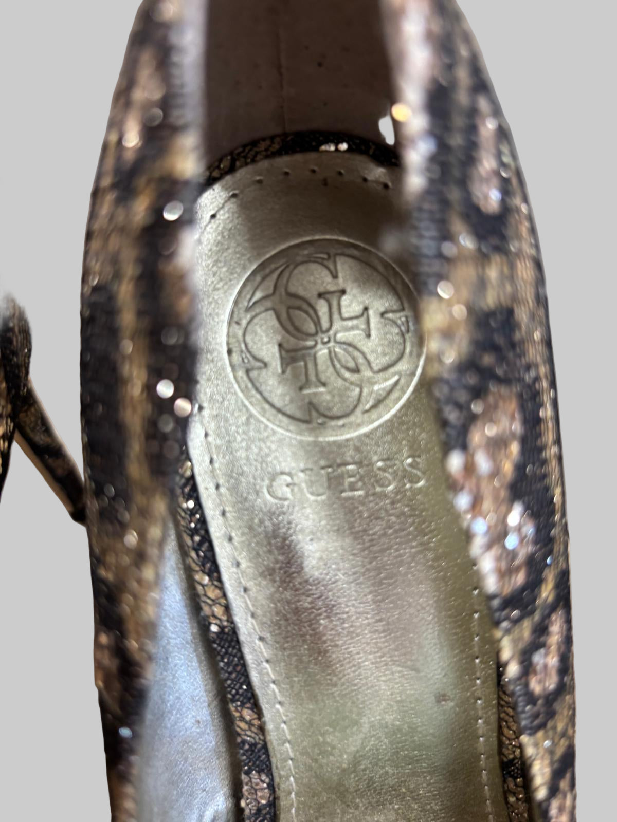 Guess Animal Ladies Stiletto Shoes UK size 7 New Condition