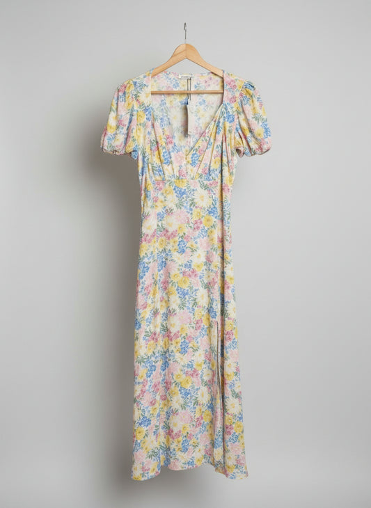 BNWT Stradivarious Floral Spring Dress UK L