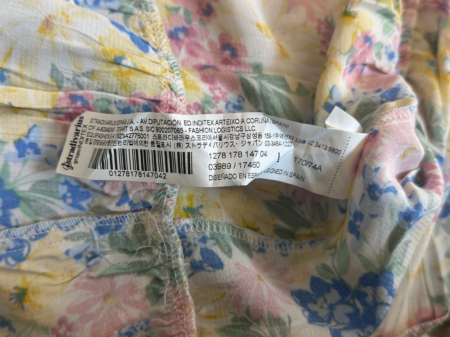BNWT Stradivarious Floral Spring Skirt UK L
