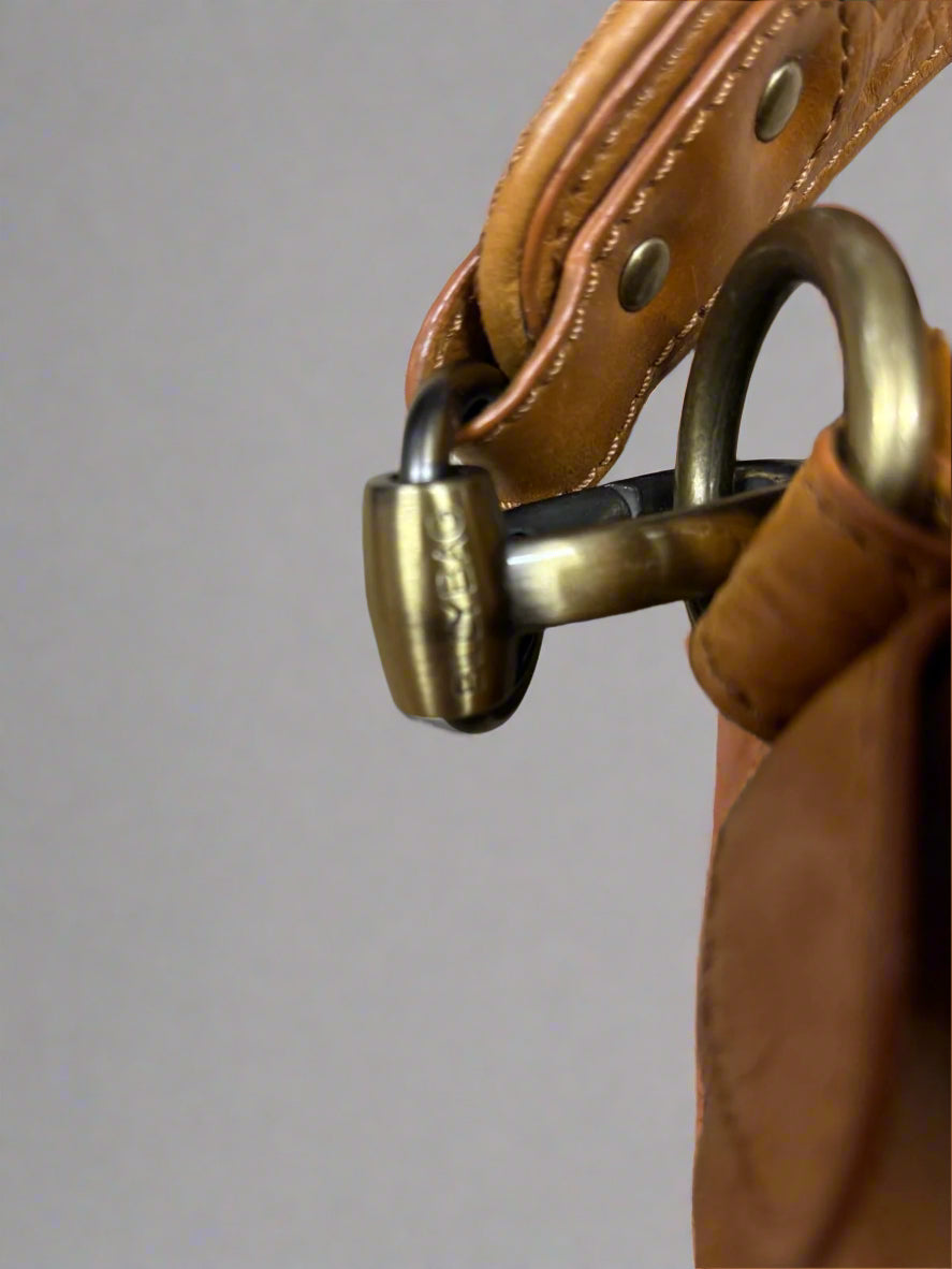 Billy Bag Shoulder Bag Tan Gold Leather