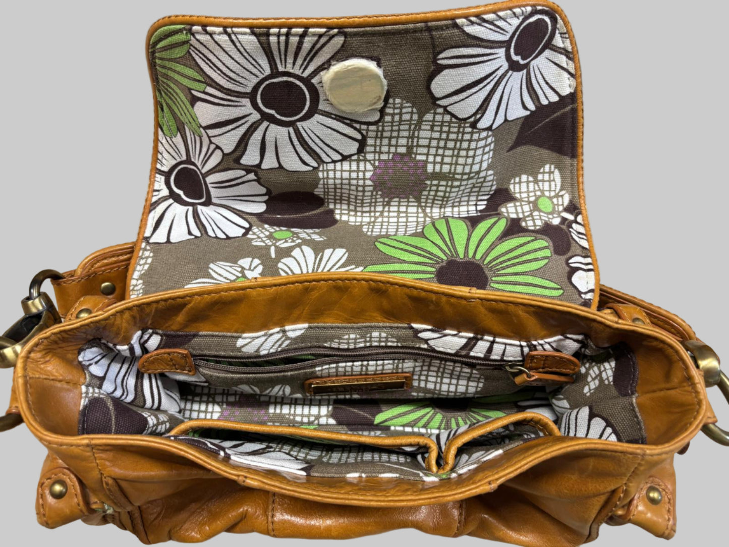 Billy Bag Shoulder Bag Tan Gold Leather