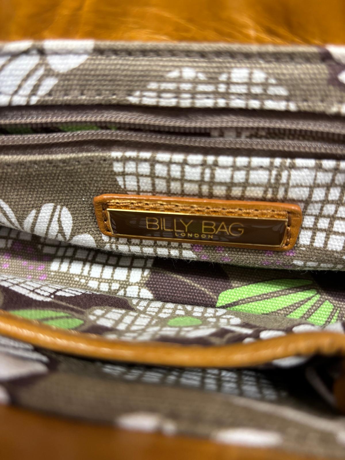 Billy Bag Shoulder Bag Tan Gold Leather