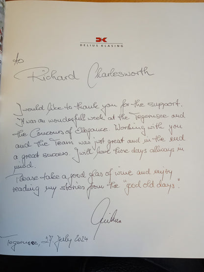 Book "By Walter's Side" Signed Copy by Christian Geistdorfer
