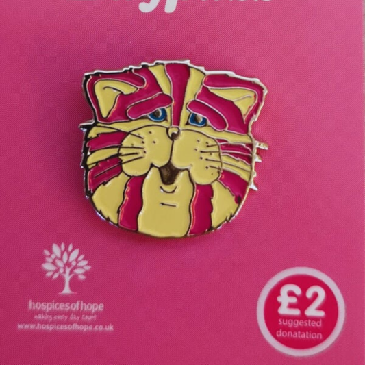 Bagpuss pin badge: 'Bagpuss Face'