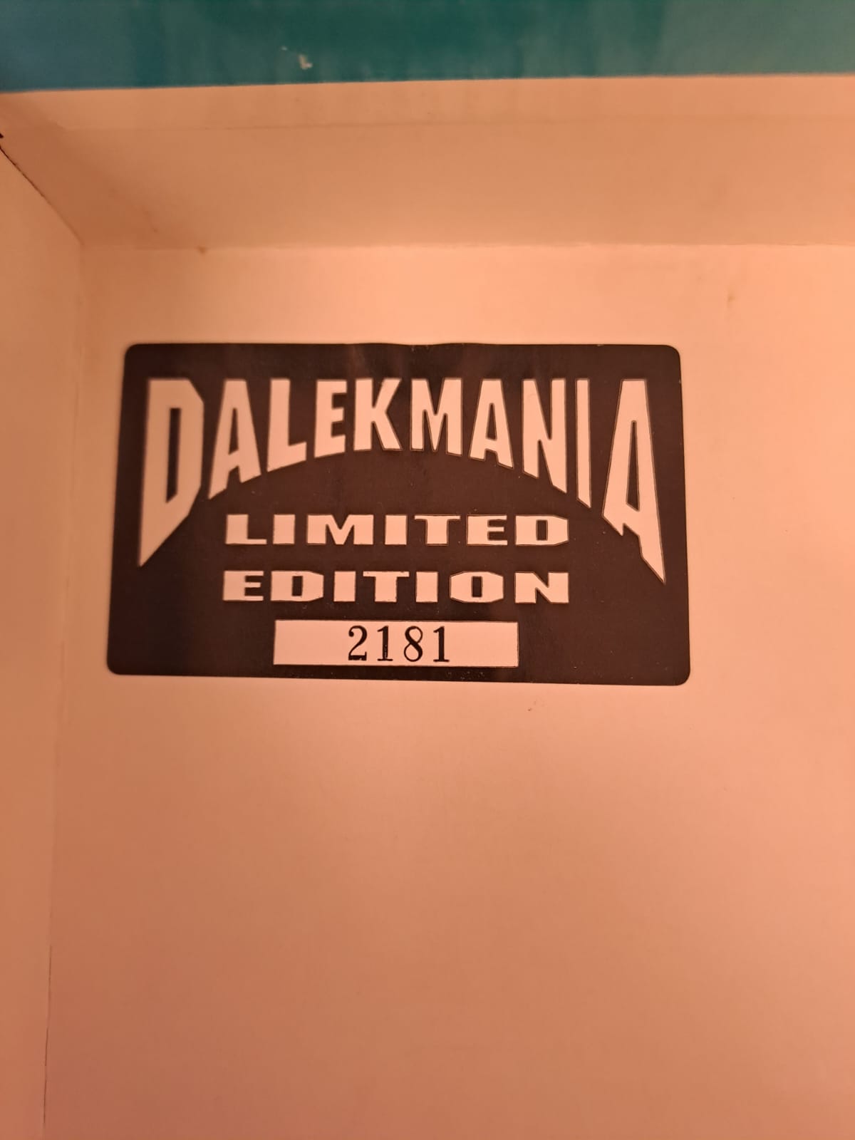 Dalekmania LTD Edition Collection Boxset Used Good Condition-Limited Edition 2181