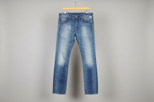 Men's Replay Waitom Jeans  size 34W 34L Pre Loved