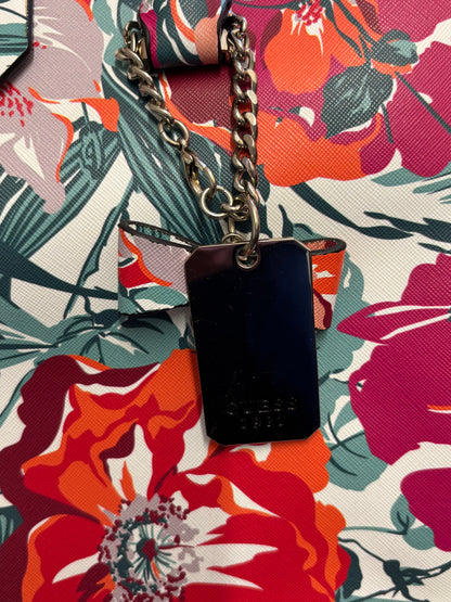 Guess Ryann Floral Satchel Bag - Vibrant Floral Pattern - Handbag - Bag - Preloved