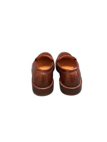 Gents Grenson Peter Leather Loafers Brown UK 5.5 EU 38.5 Slip-On