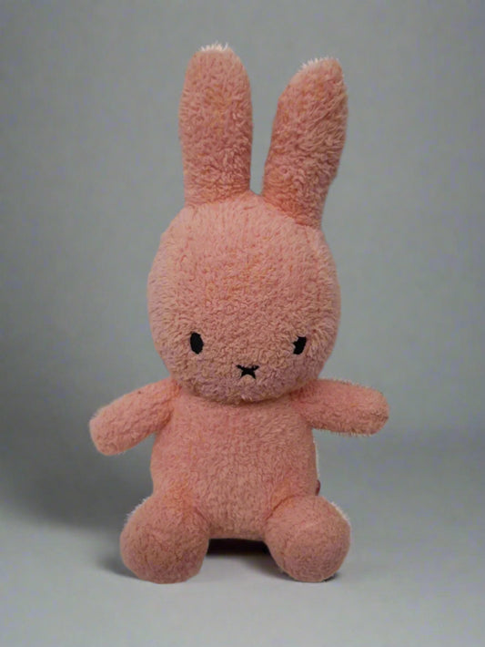 Miffy Rose Pink Fleece - Stuffed Bear - 23cm
