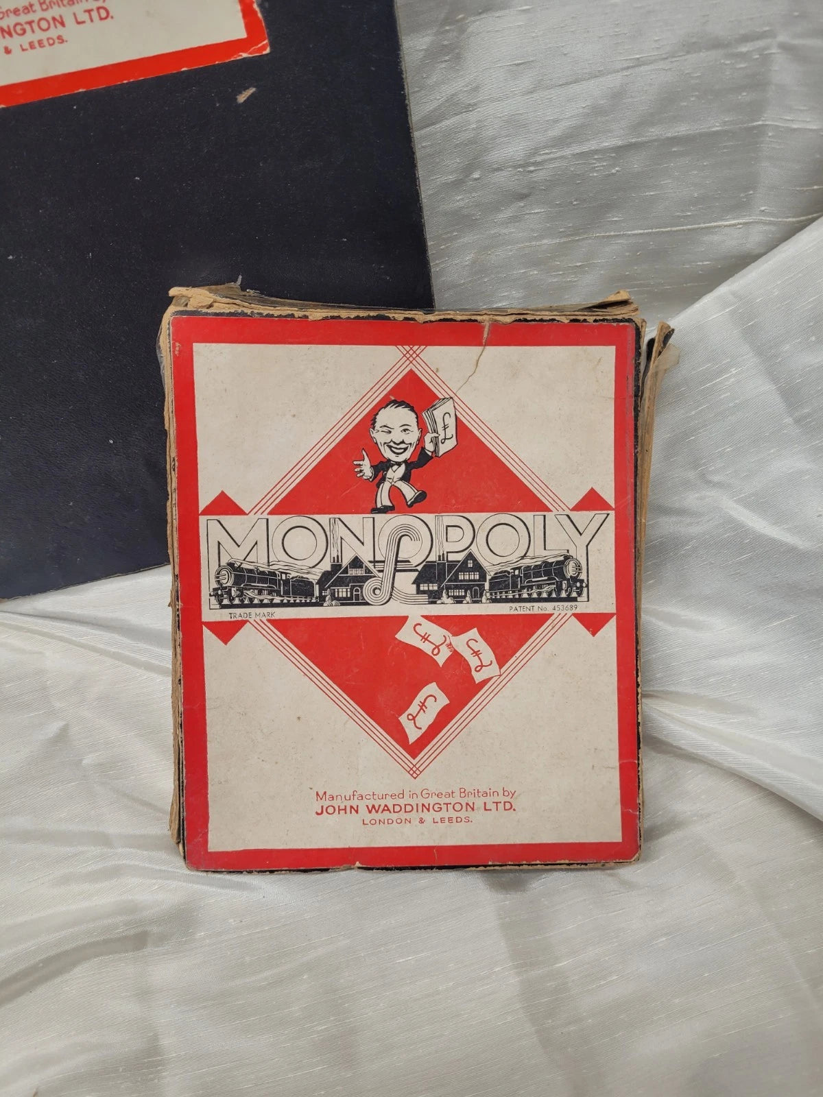 Vintage 1930's MONOPOLY PRE WAR Edition With Board All Original VGC