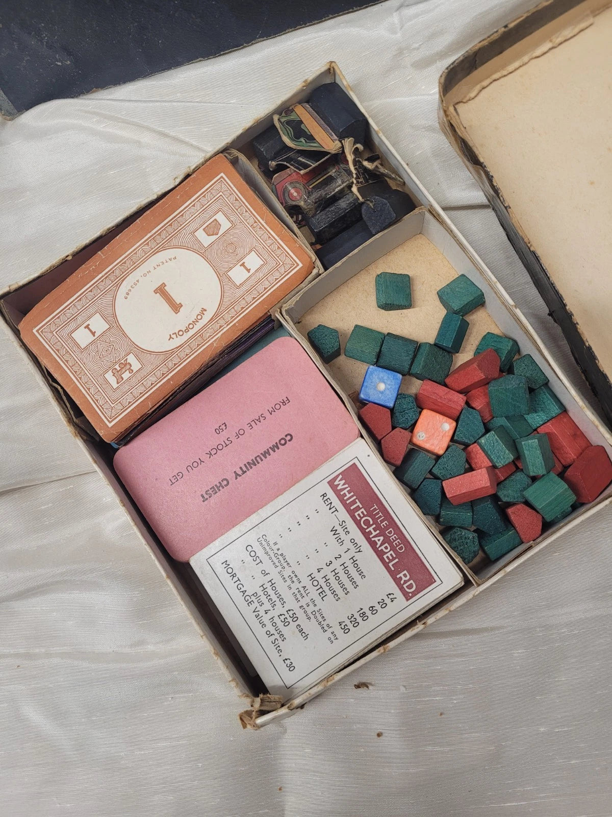 Vintage 1930's MONOPOLY PRE WAR Edition With Board All Original VGC