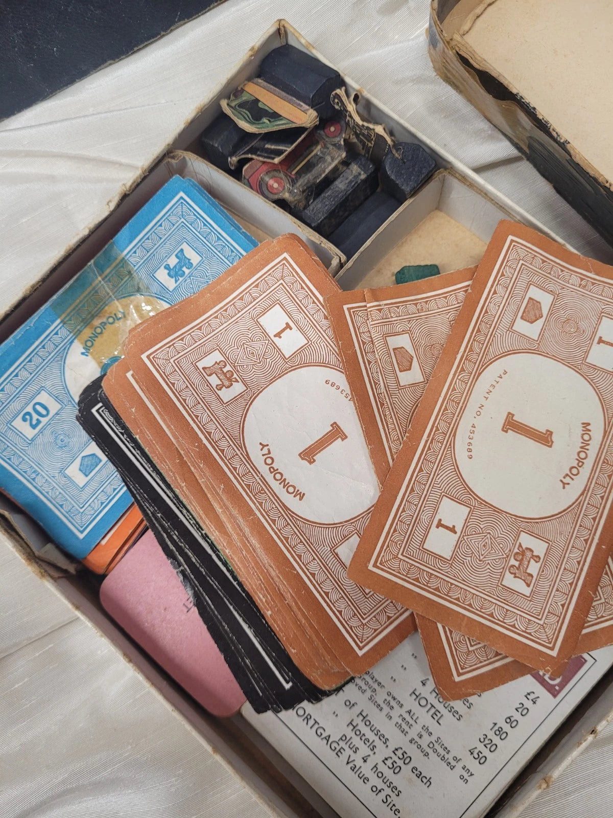 Vintage 1930's MONOPOLY PRE WAR Edition With Board All Original VGC