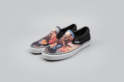 Vans x Iron Maiden The Trooper Slip-on Shoes UK Size 10