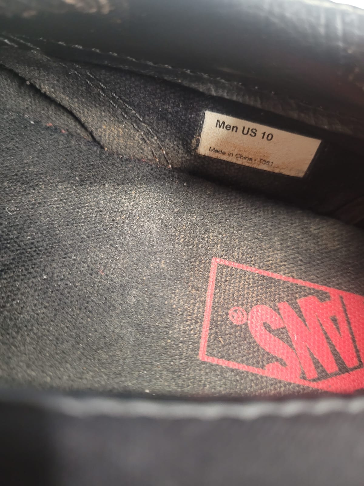 Vans x Iron Maiden The Trooper Slip-on Shoes UK Size 10