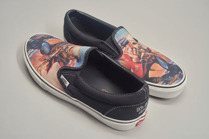 Vans x Iron Maiden The Trooper Slip-on Shoes UK Size 10