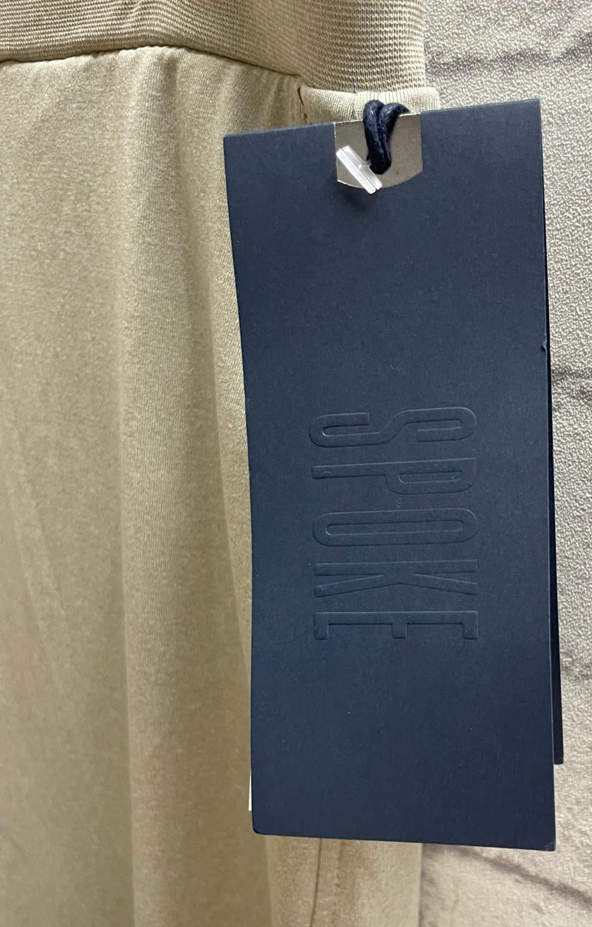 SPOKE Joggers Mens W32 L31 Beige House Trousers Loose Fit Pockets Stretch