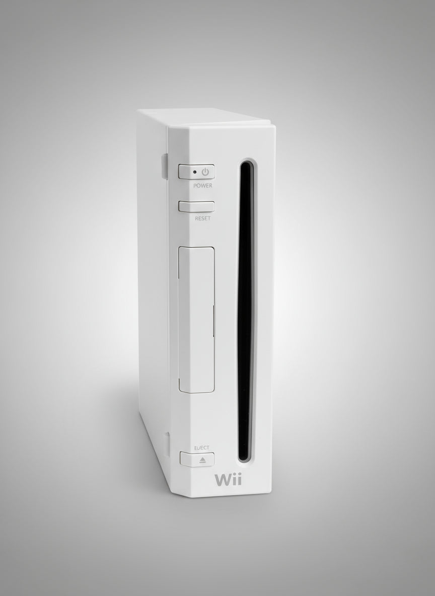 Nintendo Wii Console + scooby-doo game  - White Unboxed