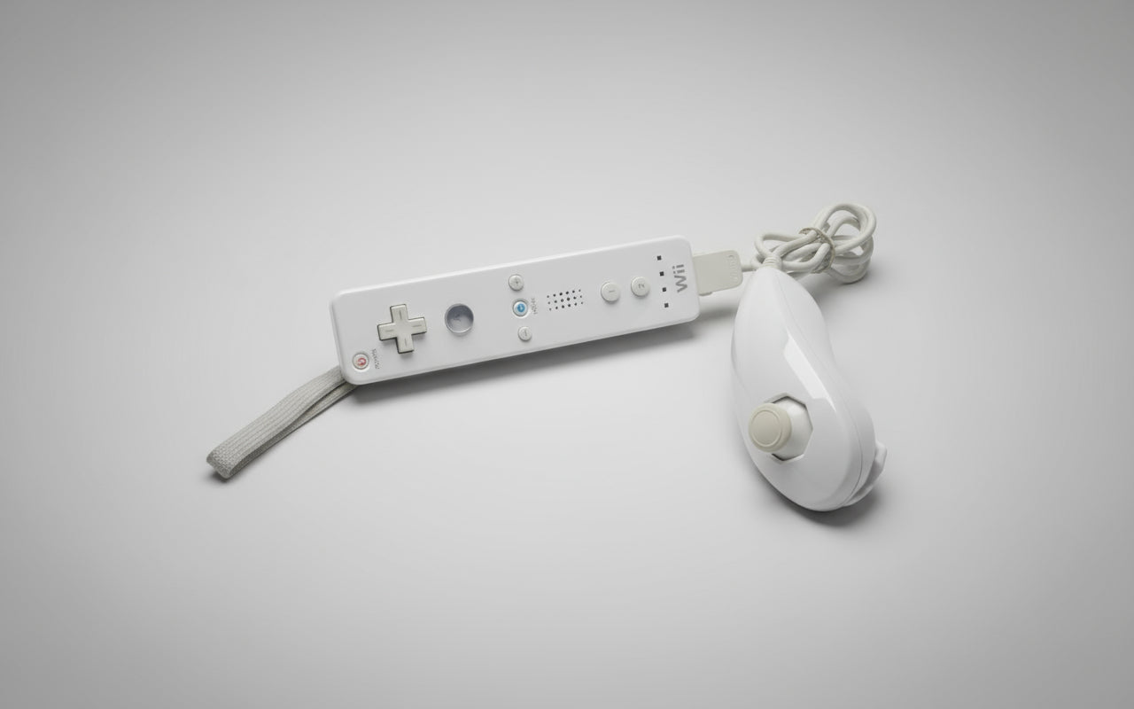 Nintendo Wii Console + Happy feet- white Unboxed