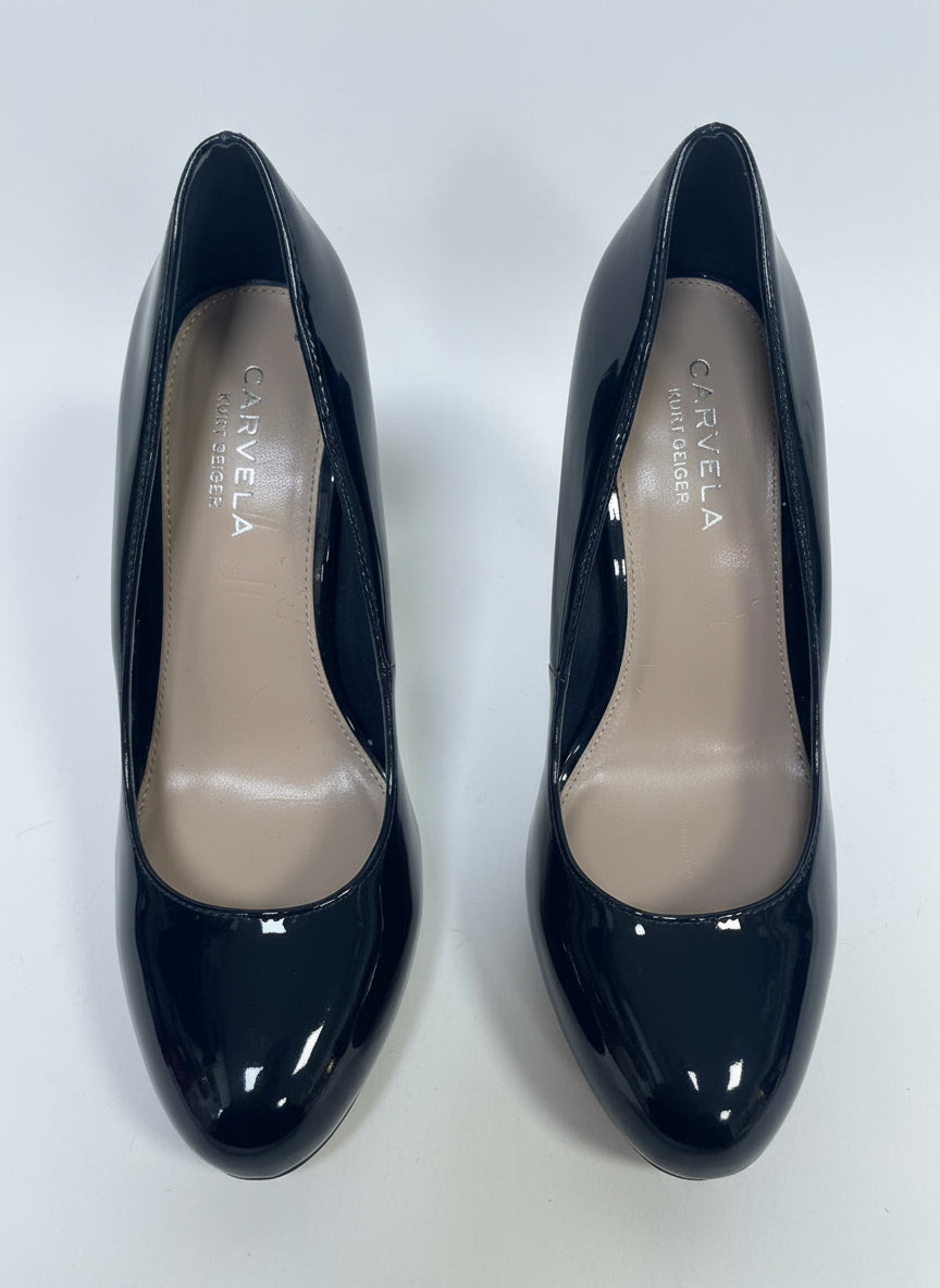 Carvela heels size navy  3.5