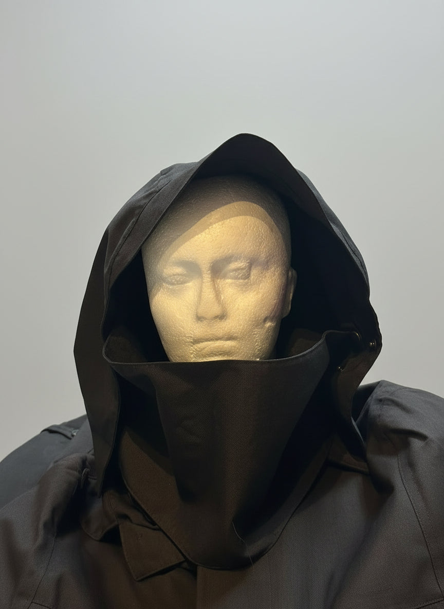 Norwegian Rain Bergen Coat - Black Size Medium Polyester