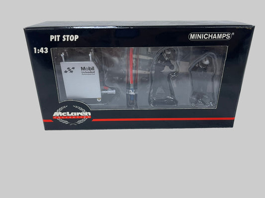 Minichamps 1:43 Pit Stop F1 Figures McLaren Refueller Set