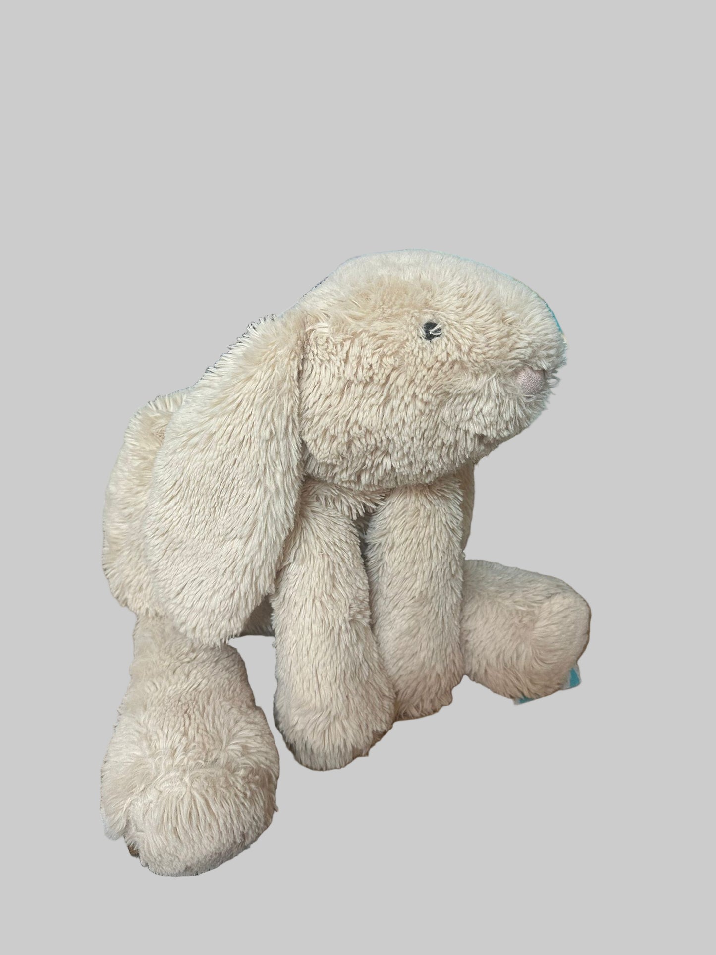 Jellycat Big Smudge Bunny Rabbit Cream with Drawstring Bag