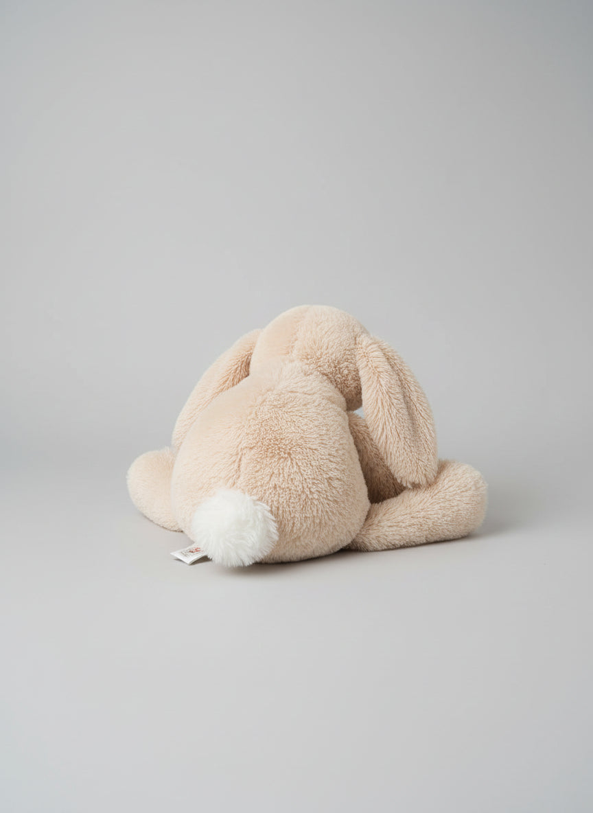 Jellycat Big Smudge Bunny Rabbit Cream with Drawstring Bag