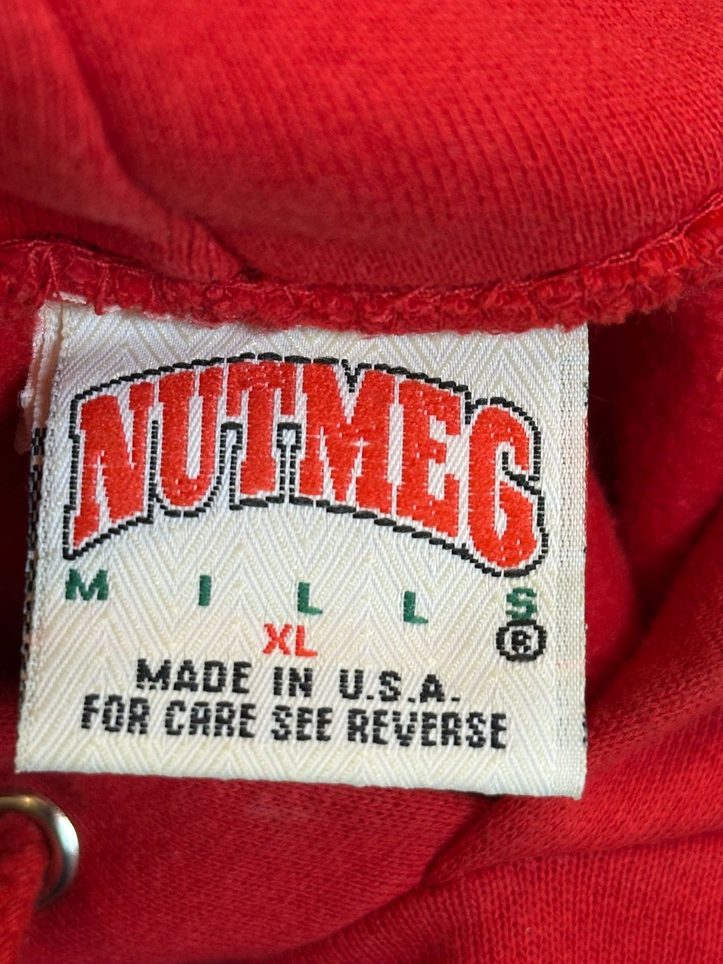 Chicago Blackhawks NHL Signed Hoodie -  Keith Magnuson - XL - Ice Hockey Team Merchandise