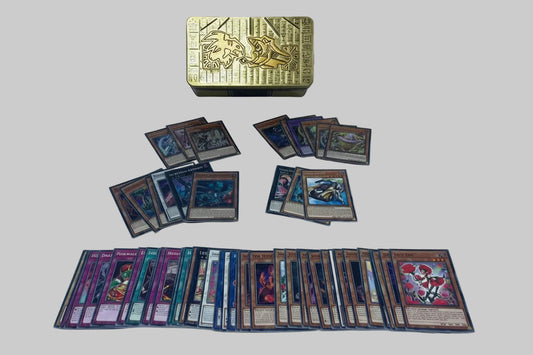 Konami Yu-Gi-Oh! TCG 2021 Tin of Ancient Battles Set plus 54