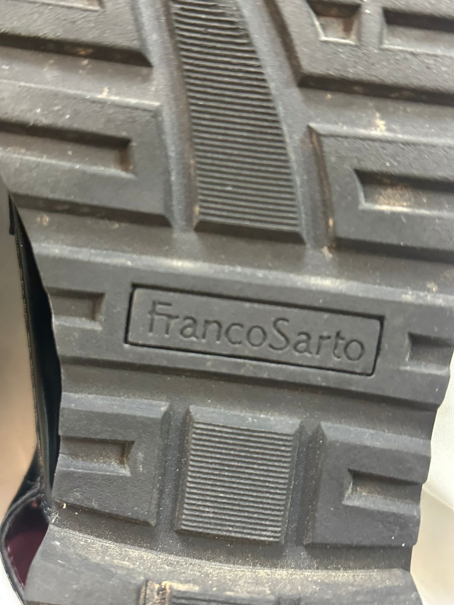 FRANCO SARTO Women's Black Slingback Loafers UK 6.5