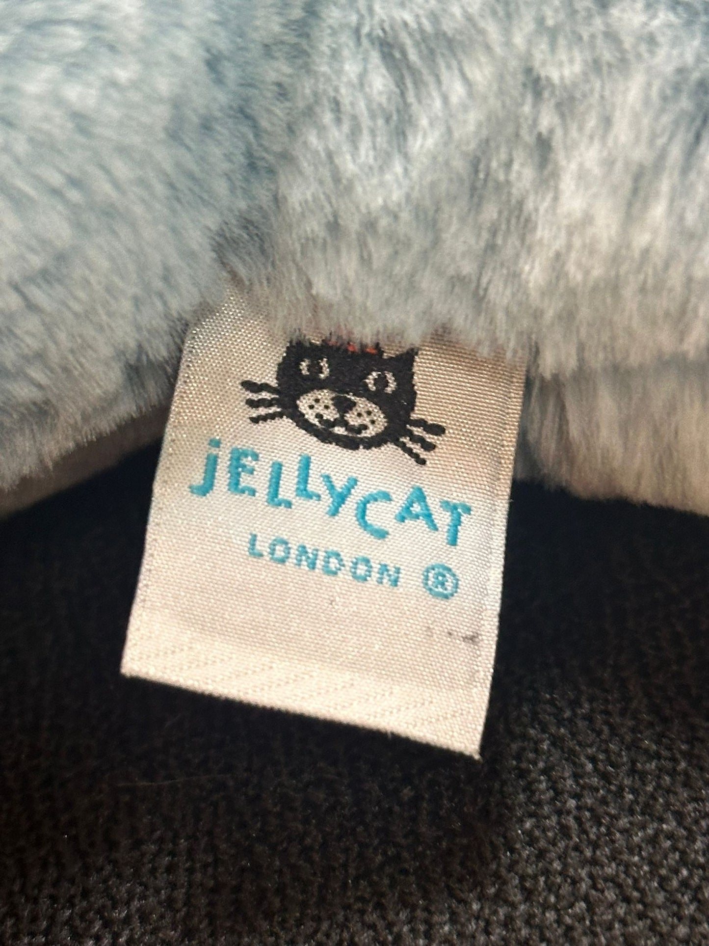 JELLYCAT Sky Dragon Blue Plush Toy w/ Dust Bag