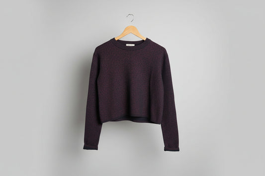 & OTHER STORIES Jumper - Black with Red Sparkles - Size Medium