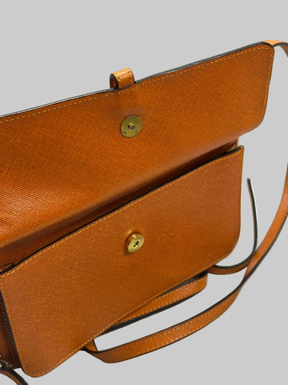 SAGEBROWN LONDON Orange Crossbody Bag (USED)