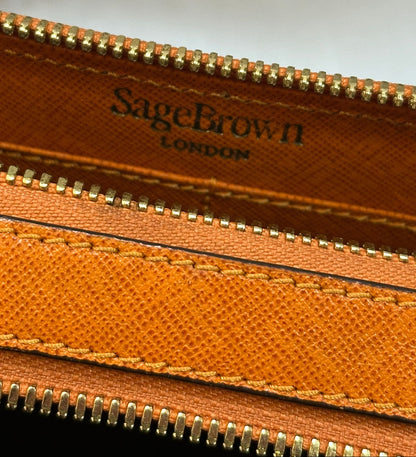 SAGEBROWN LONDON Orange Crossbody Bag (USED)