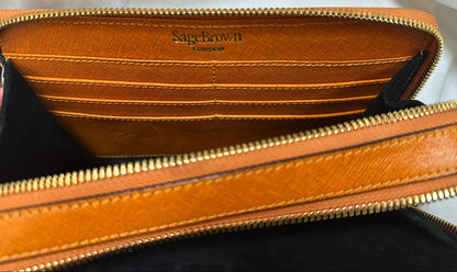 SAGEBROWN LONDON Orange Crossbody Bag (USED)