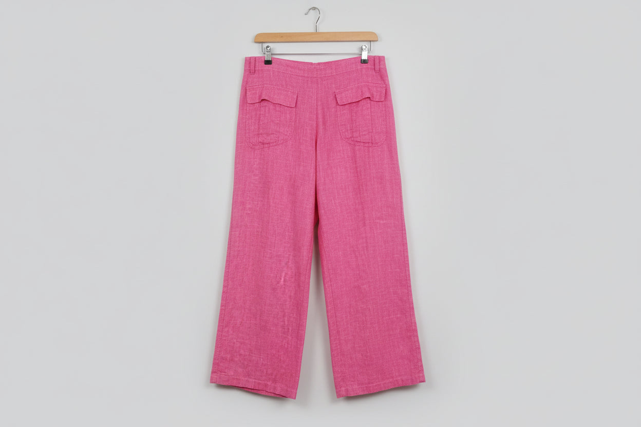 Dolce and Gabbana Pink wide-leg Trousers