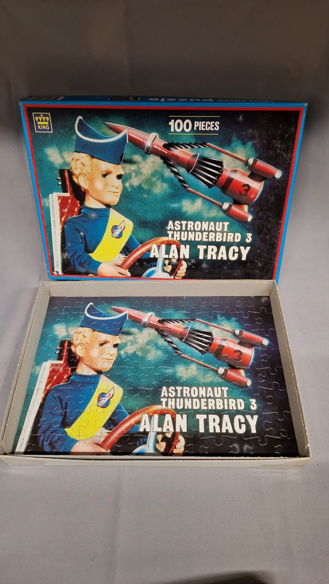 Thunderbirds Puzzles - Vintage 1990's - Used - Collectible - Vintage