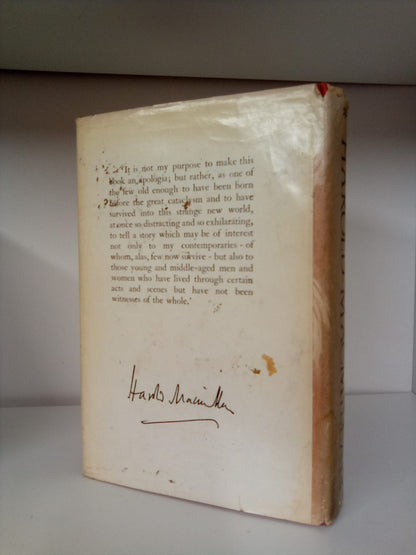 Winds of Change 1914-1939 by Harold Macmillan- 1966 First Edition- SIGNED COPY