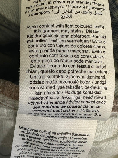 ALIGNE Freda High Wait Straight Leg Jeans W 31 65% Cotton Light Blue