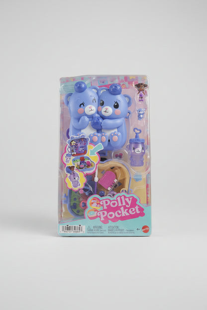 New Polly Pocket Blueberry Besties Toy Compact By Mattel