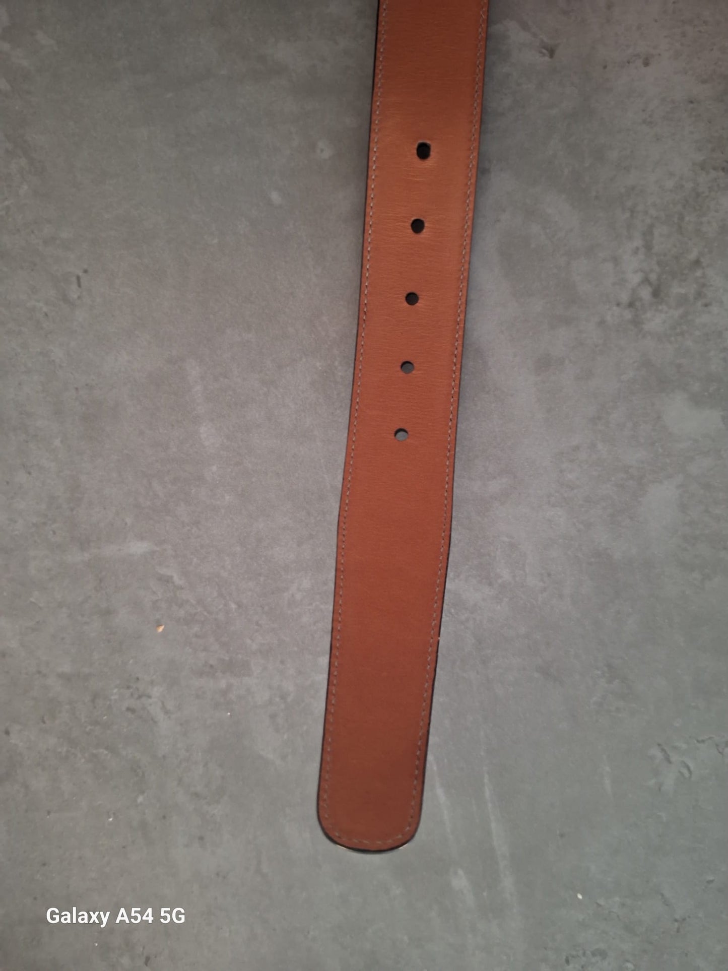 Trafalgar Black Leather Men's Belt In Excellent Condition