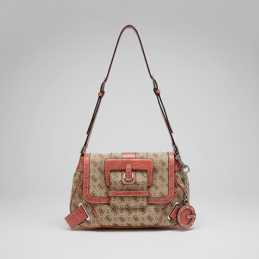 Guess Pink Buckle bag - USED